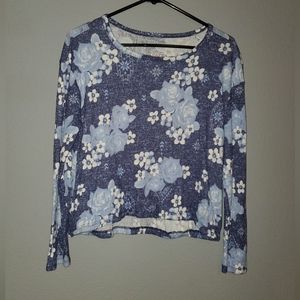 3 for $10 Justice Long sleeve shirt 10/12 Plus Floral